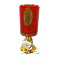 thumbnail image 5 of Lámpara Tipo veladora AGL Vaso ROJO imagen Virgen INCLUYE FOCO E12, 5 of 5