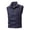 #03 Dark Blue 【Mix & Match: Choose Your Favorites】, variant on Men's Solid Color Sleeveless Vest Jacket Nylon Spandex Stand Up Collar Full Zip Cardigan With Multiple Pockets Lightweight Outerwear Casual Daily Travel | Zenithor,Gray XL