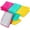 Pink, Green, Yellow, variant on Smart Design Heavy Duty Scrub Sponge with Bamboo Odorless Rayon Fiber - Set of 9 - Ultra Absorbent - Pineapple, Citrus, Avocado Prints