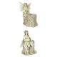 thumbnail image 1 of Paquete de 2 Estatuillas de Hadas Decoradas, Macetero, Estatua de Jardín para Manualidades Decorativas Sunnimix estatua al aire libre, 1 of 8