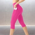 thumbnail image 4 of Athletic Shorts for Women Tummy Control High Waisted Gym Yoga Shorts with Pockets Plus Size Fashion, 4 of 8
