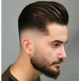 thumbnail image 4 of Toupee for Men NLW men hair pieces Mens Toupee Human Hair Replacement System 100% European Real Human Hair Men Lace Hair System Fine French Lace with PU Around (#2 Dark Brown, 8x10"), 4 of 5