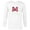 White, variant on Disney Minnie Mouse Mommy Mom Head Icon Magic Mother’s Day - Long Sleeve T-Shirt for Men - Customized-White