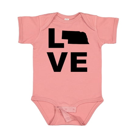 

Inktastic Love Nebraska Gift Baby Boy or Baby Girl Bodysuit