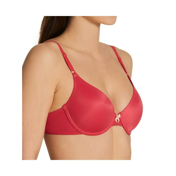MAIDENFORM Intimates Pink Padded Demi Coverage Underwire Bra 38C