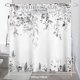 thumbnail image 2 of Cortina de Ducha Gris Dznils con Estampado Floral de Eucalipto, Acuarela, 72" x 72", 2 of 10