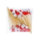 thumbnail image 2 of Pinchos de Madera Desechables para Fruta Hlh251215002 | 100 Palillos de Bambú Multicolor de 12 Cm con Forma de Corazón, para Cócteles, Sándwiches, Fiestas, Aperitivos y Aperitivos., 2 of 6