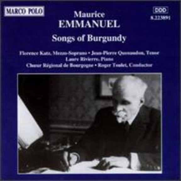 Emmanuel / Toulet - Songs of Burgundy - Music & Performance - CD