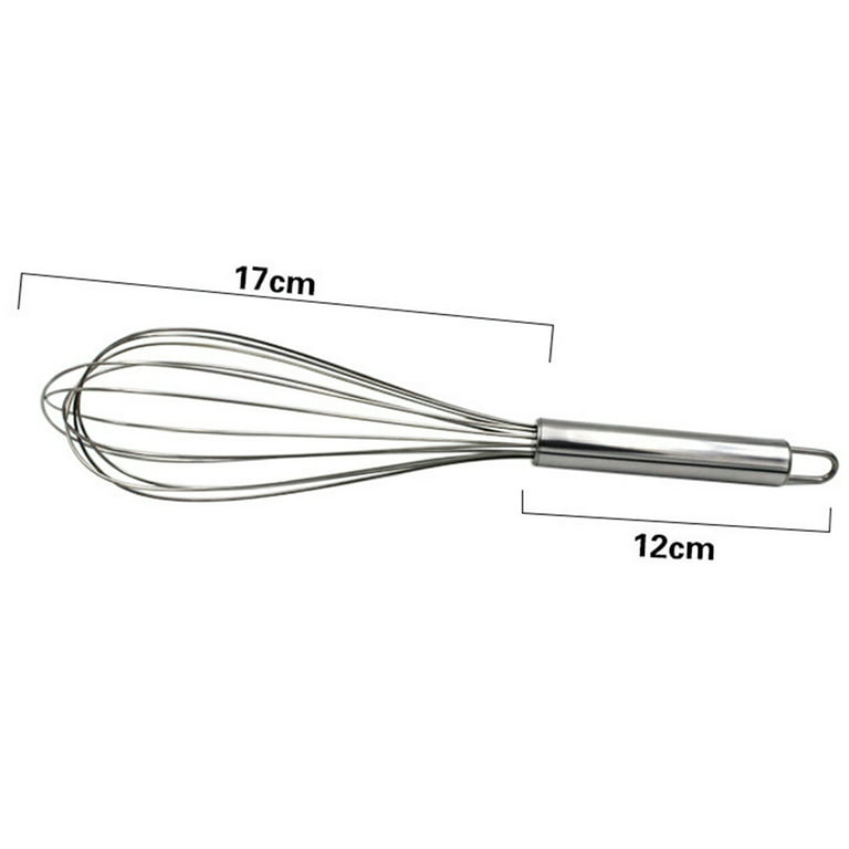 Spiral Whisk For Blending,Beating & Stirring Made Of Stainless Steel  Wire(17 cm)