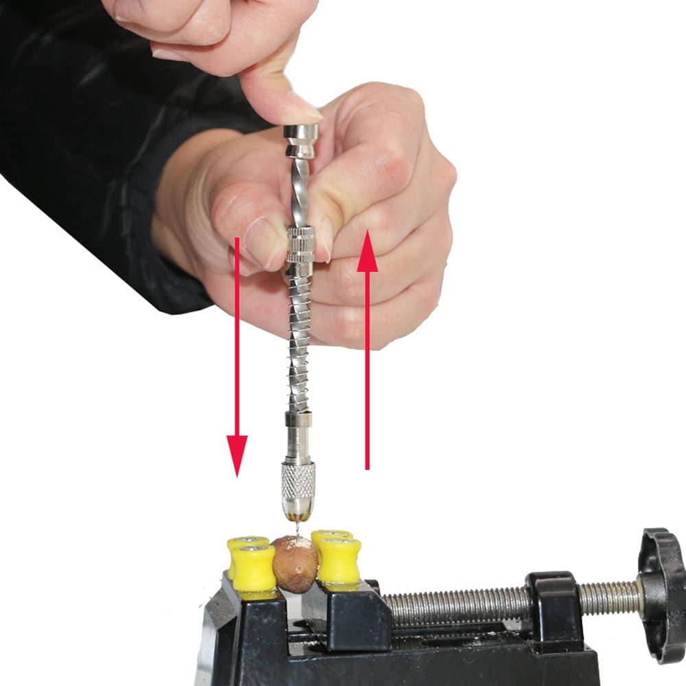 Perceuse Manuelle Portative SODIAL – Kit D’outils Compact Pour Petit Bricolage