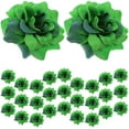 thumbnail image 6 of 50pcs Dark Green Artificial Rose Flowers for Wedding, Valentines, Home Decor, 6 of 8
