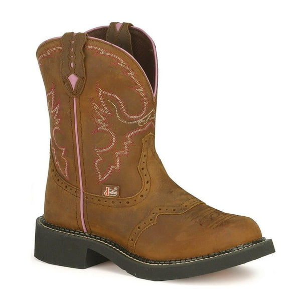 JUSTIN - Justin Women's Gypsy Aged Bark Cowgirl Boot - L9903 - Walmart ...
