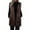 Coffee, variant on Tauxra Winter Coats for Women,Women's Puffer Vest,Winter Stand Collar Sleeveless Long Coat with Pockets,Puffer Jacket Womens