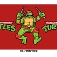 thumbnail image 3 of Teenage Mutant Ninja Turtles TMNT Official Raph And Logo 24 oz Insulated Canteen Water Bottle, Leak Resistant, Vacuum Insulated Stainless Steel with Loop Cap, 3 of 7
