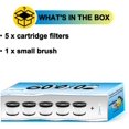 thumbnail image 3 of WWS-5 Pack Filtres de Remplacement HEPA DCV5011H Compatibles avec Aspirateur à Main Sans Fil DEWALT DCV501HB, 3 of 4