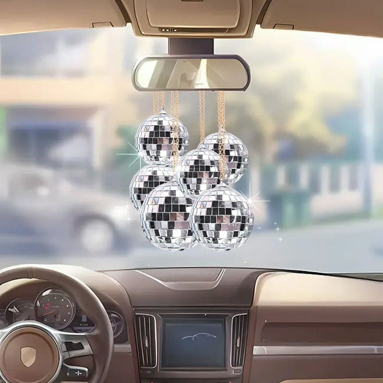 Hanging Car Mirror Disco Ball –  - Shop for