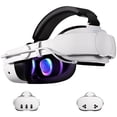 thumbnail image 1 of Hurra Head Strap with Battery Compatible with Meta/Oculus Quest 3/ 3S, 10000mAh Fast Charging Detachable Battery Pack Extend 5-7H Playtime, Adjustable Elite Strap Enhanced Support & Balance in VR, 1 of 5