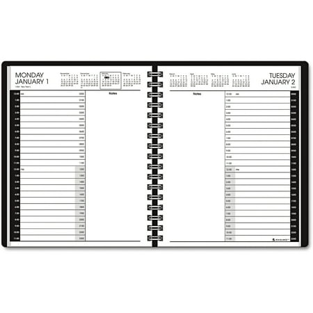 24 hour daily appointment book calendars organizers planners