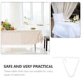 thumbnail image 2 of 100 Pcs Tablecloth Clip Windproof Securing Plastic, 2 of 6