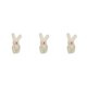 thumbnail image 1 of Colgante de conejo de peluche Ounissouiy Beige 6cm, 1 of 6