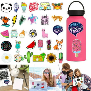 Stickers for Water Bottles - 100 PCS Cute, Premium Vinyl Aesthetic  Waterproof Stickers, Laptop Phone, Skateboard, Computer, Bumper, Luggage  Labels Gift Stickers Tags for Adults, Boys, Girls 