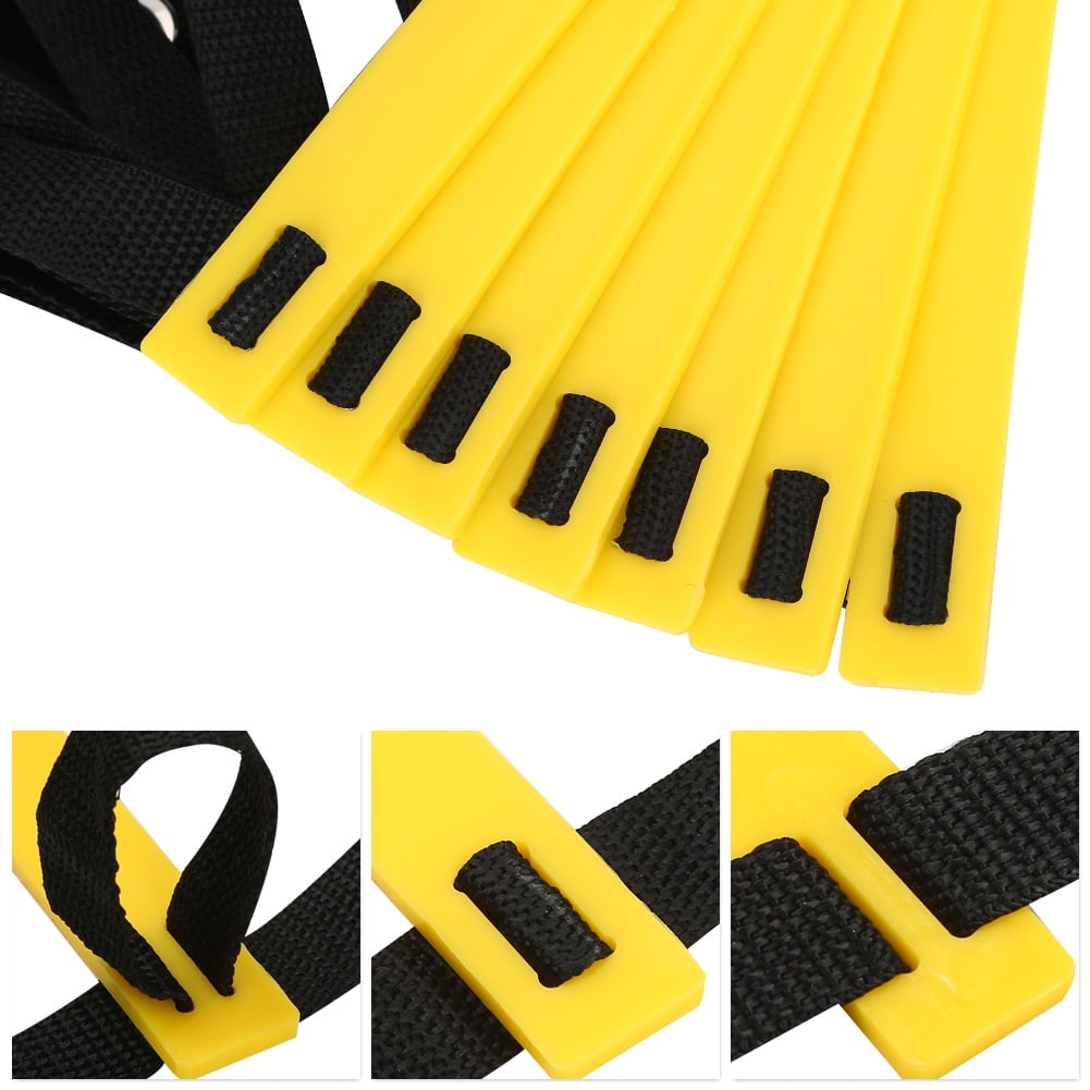 FloreceBien Speed Training Agility Ladder Footwork Exercise Tool for Football Soccer Sport (7-Rung)