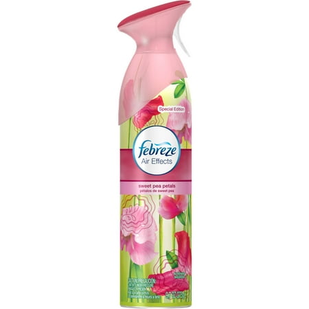 Febreze Air Effects Special Edition Sweet Pea Petals Air Freshener, 9.7 oz
