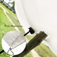 thumbnail image 4 of Juego de 2 fundas protectoras contra heladas, 80 x 99 cm, fundas protectoras contra heladas para plantas, bolsas con cordón para protección de invierno, funda protectora contra heladas, color blanco ER, 4 of 5