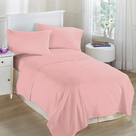 No Boundaries Jersey Sheet Set, Blush