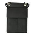 thumbnail image 3 of Moga Genuine High End Leather Neck Strap ID Badge Credit Card Holder Pouch Wallet 90561, 3 of 9