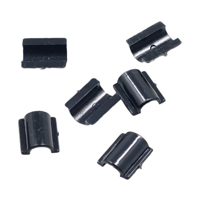 100 piezas de lazo para el cabello, hebillas de pegamento fijo, banda para el cabello DIY, accesorios para la cabeza con lazo Yinane Hebilla de pasta de banda de goma