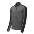 thumbnail image 4 of Sport-Tek Posicharge Electric Heather Colorblock 1/4-Zip Pullover, 4 of 5