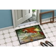 thumbnail image 2 of Carolines Treasures JMK1134MAT Red Parrot At Lulus Tapis Intérieur et Extérieur - 18 x 27 Po, 2 of 4