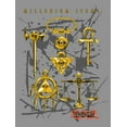 thumbnail image 2 of Yugioh Millenium Items Boy's Heather Gray T-shirt-XL, 2 of 3