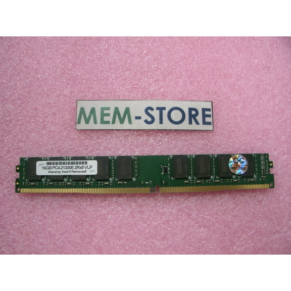 16GB DDR4-2666 VLP ECC UDIMM RAM Memory MTA18ADF2G72AZ-2G6E1 3rd Party