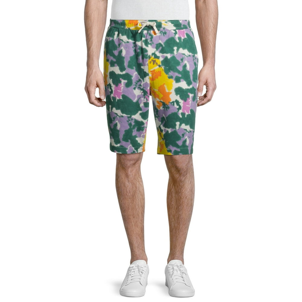 no boundaries men's knit jogger shorts