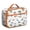 Orange-26, variant on Rustic Artistic Insulated Lunch Box for Adults, Thermal Lunch Bag with Separate Mesh Compartment, Natural Design & 8-Hour Cooling, Great for Work