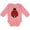 Mauve, variant on Lady Bug Girls Long Sleeve Baby Bodysuit
