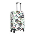 thumbnail image 3 of Balery Luggage Cover Dinosaur on Excavator2 Print Suitcase Covers for Luggage Elastic Washable Suitcase Protector Fits 18-32 Inch Luggage-X-Large, 3 of 9