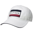 thumbnail image 1 of Gorra de béisbol Tommy Hilfiger Cole Dad para hombre, color blanco, 1 of 2