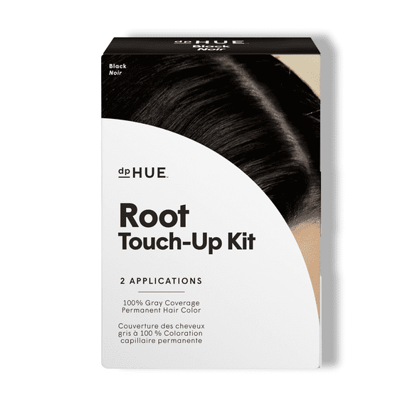 dpHUE Root Touch-Up Kit, Black - Includes Two Applications