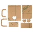 thumbnail image 2 of Plantilla para bolso de hombro, 8 piezas Plantillas de cuero acrílico para bolso de hombro Patrón de cuero acrílico Durabilidad extendida, 2 of 14