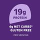 thumbnail image 2 of Taco Protein Chips Quest, estilo tortilla, 32 g, 2 of 2