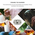 thumbnail image 2 of Calentador de té de cerámica para taza de café, tetera, herramienta para velas, soporte para calentador de spa, quemador de porcelana, 2 of 6