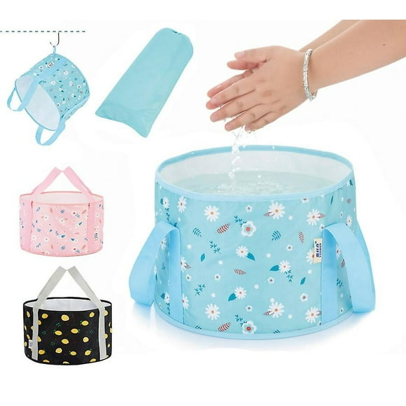 Bolsa de agua plegable para exteriores, 10 l o 12 l, para camping, picnic, ultraligera, para viajes