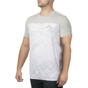 Realtree Cascade Wav3 White Camo Mens Short Sleeve Performance Tee Shirt