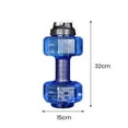 thumbnail image 6 of Ettsollp 500/1500/2200/2600ML Dumbbell Sports Water Bottle Clear Portable Arm Strength Training Workout Water Drinking Cup Home Gym Fitness Equipment, 6 of 8