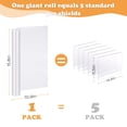 thumbnail image 2 of Cat Litter Box Pee Shields, 70.8" x 15.8" Oversized Cuttable Transparent Panel, One-Piece Seamless Wall for Jumbo Boxes, Easy Clean with 16.4ft Super Tape, Clear, 2 of 6