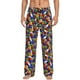 thumbnail image 1 of Balery Bowling Colorful Pantalones de pijama para hombre, pijama ultraligero, pantalón de descanso-Medium, 1 of 6