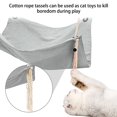 thumbnail image 4 of Hamaca tipo jaula para gatos, columpio transpirable para mascotas, nido colgante con 4 hebillas para gatos de menos de 7Kg/15 libras, conejos, hurones, chinchillas, 4 of 5